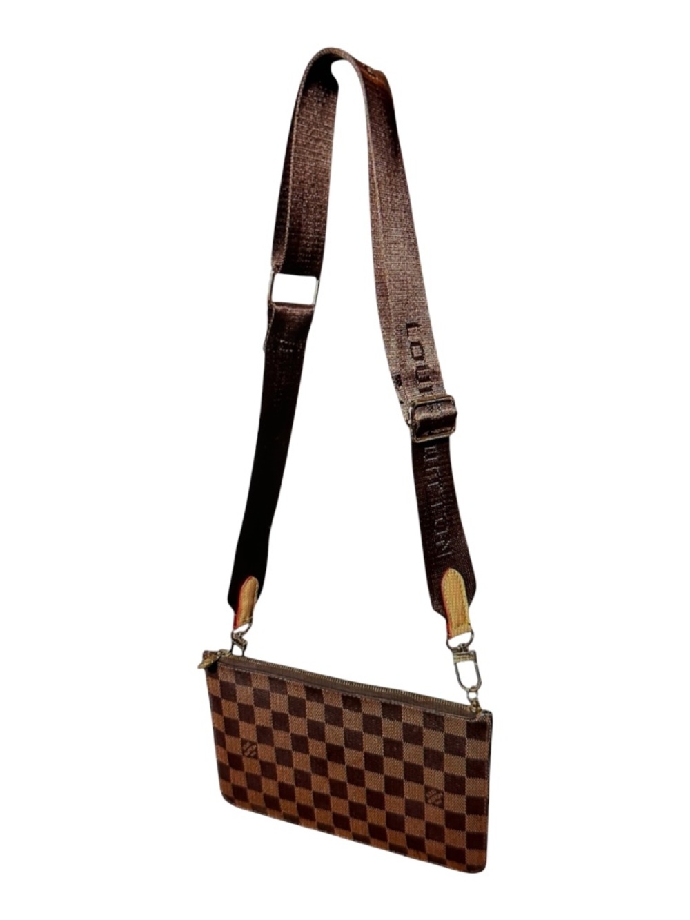 Authentic Louis Vuitton Neverfull Demier Pouch With Ring Conversion. - Picture 5 of 13